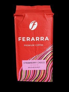 Ferarra кава мелена з ароматом полуниці та шоколаду Strawberry Choco арабіка 250 г середнього обсмажування 220019 фото