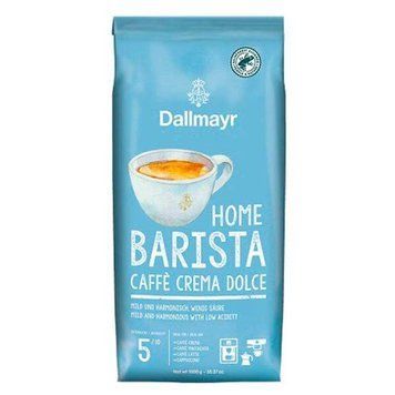 Кава Dallmayr зернова Home Barista Caffe Crema Dolce 1 кг 205016 фото