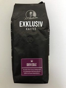 Кава в зернах благородний смак Darboven Exklusiv kaffee der Edle 250 гр. 202103 фото
