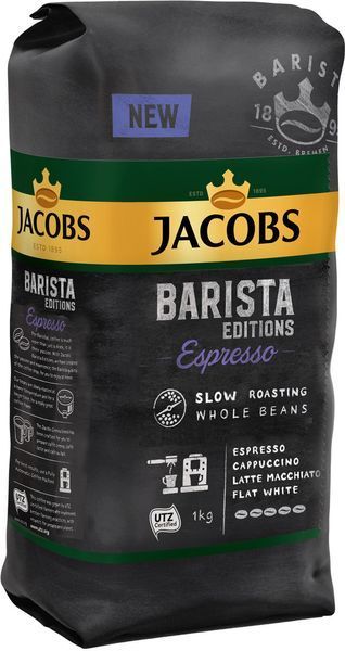 Кофе в зернах Jacobs Barista Espresso 1 килограмм 219051 фото