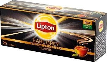 Чай Earl Grey з бергамотом Lipton 25 пакетиків 114021 фото