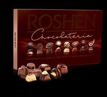Конфеты в коробке подарочные Roshen Chocolateria 194 грамма 320006 фото