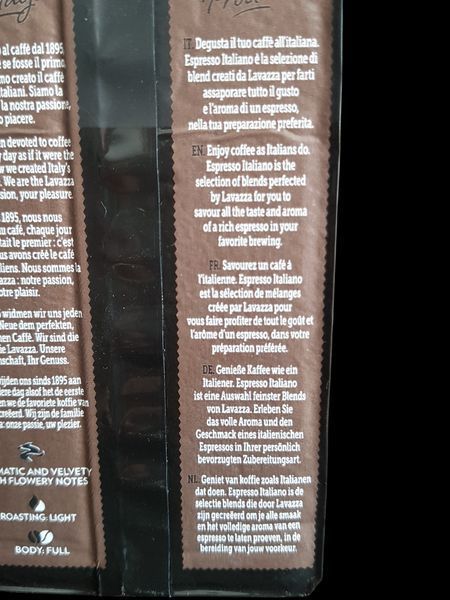 Кава мелена Lavazza Caffe Espresso 250 г у вакуумному пакованні 202415 фото