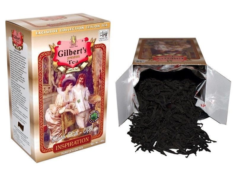 Крупнолистовой цейлонский черный чай Gilbert's Вдохновение 100 грамм 127006 фото