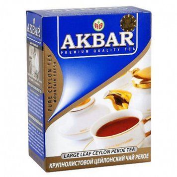 Чай чорний великолистовий Akbar Pekoe 100 г 148006 фото