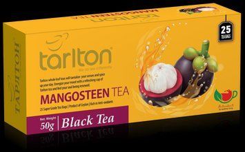 Чай чорний пакетований Тарлтон Mangoosteen Black Tea 25 пак х 2 г 104150 фото