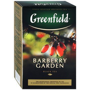 Чай черный кенийский с барбарисом Greenfield Barberry Garden 100 гр. 103004 фото