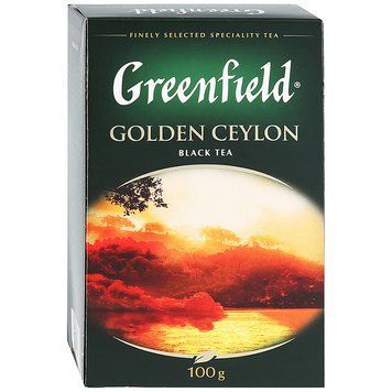 Чай черный цейлонский Greenfield Golden Ceylon 100 гр. 103005 фото