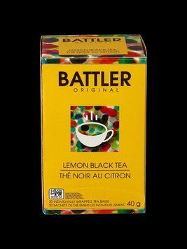 Чай черный с лимоном Battler Golden Giant 20 пакетиков 102044 фото