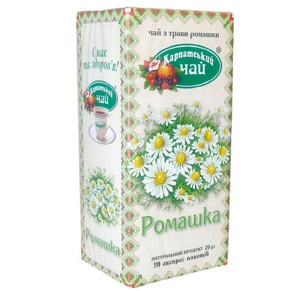 Чай Карпатский Ромашка 20 экспресс-пакетиков 152017 фото