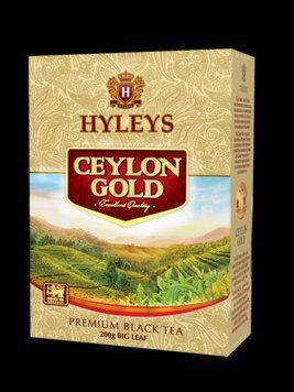 Чорний великолистовий чай Hyleys Ceylon Gold без добавок та ароматизаторів 200 грамів Шрі-Ланка 149019 фото