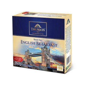 Чай черный цейлонский Thurson English Breakfast 100 пакетиков 108027 фото