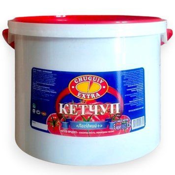 Кетчуп Лагидный Чугуев 5 кг пластиковое ведро 601001 фото