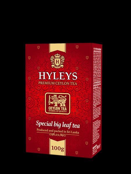 Крупнолистовой черный чай Hyleys English Royal OPA 100 грамм 149003 фото