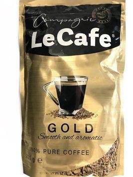 Кофе растворимый Le Cafe Gold 200 г мягкая упаковка ароматный 202609 фото