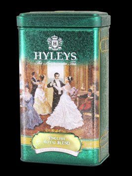 Чорний чай з олією цитруса й апельсиновою цедрою Hyleys English Royal Blend 100 грамів у подарунковій банці 149020 фото
