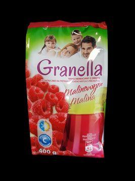 Растворимый чай Granella Малина с витамином С гранулированный 400 грамм 153201 фото
