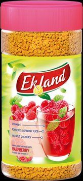 Розчинний чай Ekland зі смаком малини гранульований 350 г 153004 фото