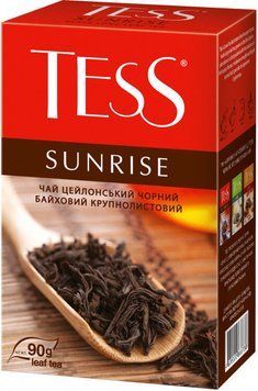 Чай черный цейлонский TESS Sunrise 80 гр. 103029 фото