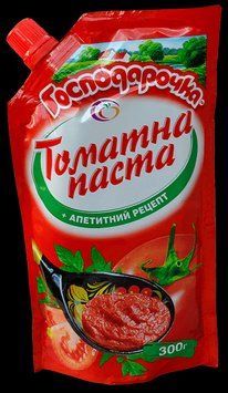 Томатная паста 25% Господарочка 300 г дой-пак 604708 фото
