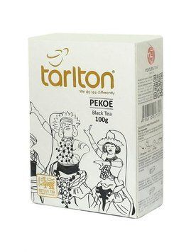 Чай Tarlton чорний Pekoe цейлонський чорний середньолистовий 100 грам 104189 фото
