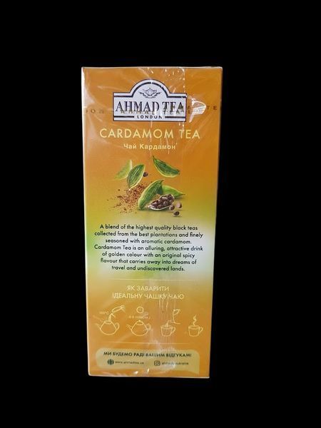 Чай черный байховый листовой с кардамоном Ahmad Tea 100 г ароматный цейлонский купаж 101512 фото