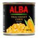 Кукуруза сахарная Alba Food вакуумированная, 340 г 611001 фото 1