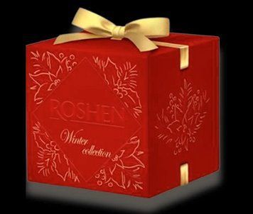 Ексклюзивний новорічний подарунковий набір цукерок Roshen Winter Collection 377 грамів 320164 фото
