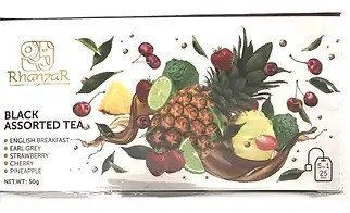 Набір чорного чаю в пакетиках Rhanzar Assorted 25 шт. 147027 фото