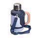 Термос Vacuum Cup 1.5 літра з ремінцем і складною ручкою темно-синій HP-14-21BL HP-14-21BL фото 4