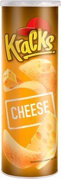 Чіпси Kracks зі смаком сиру 160 грамів у пакованні як Pringles 335782 фото