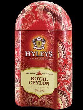 Чай чорний листовий преміальний Hyleys Royal Ceylon Traveller's Collection без добавок і ароматизаторів 100 г 149023 фото