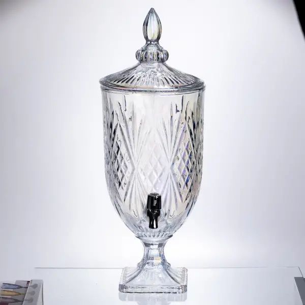 Лимонадница Crystal Trinity 5 литров с краном для мохито малока сока напитков HP-19-303 HP-19-303 фото