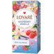 Чай черный байховый с малиной и ванилью Lovare Raspberry-Vanilla 24 пакетика ароматизированный чай в саше 122311 фото 1