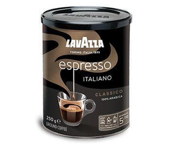 Мелена кава Lavazza Espresso 250 грам в жерстяній банці 202440 фото