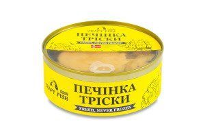 Печень трески натуральная Craft Fish №3, 230 г 610015 фото