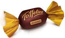 Шоколадные конфеты Roshen Toffelini с шоколадной начинкой 250 грамм 320082 фото