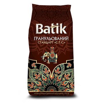 Чай Батік СТС цейлонський чорний гранульований 250 грам 116003 фото