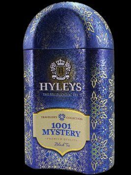 Суміш чорного та зеленого чаю Hyleys 1001 Mystery Traveller's Collection листовий 100 грамів у бляшанці 149025 фото