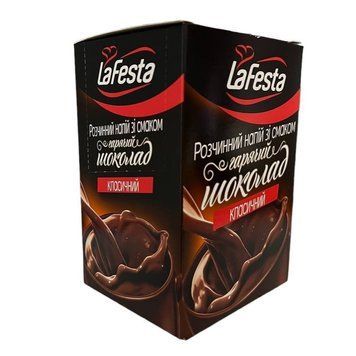 Горячий шоколад La Festa 10 пакетиков по 22 грамма 250006 фото