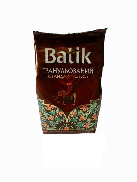 Крепкий чай Батик черный гранулированный СТС 100 грамм в мягкой упаковке 116004 фото