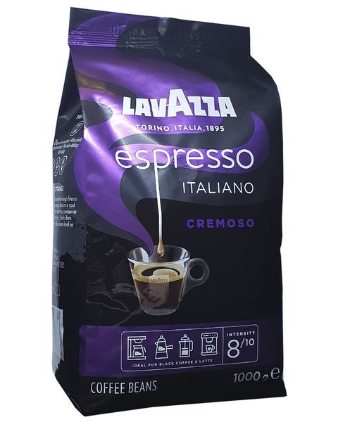 Зерновой кофе Lavazza Espresso Cremoso 100% арабика 1000 грамм 202436 фото
