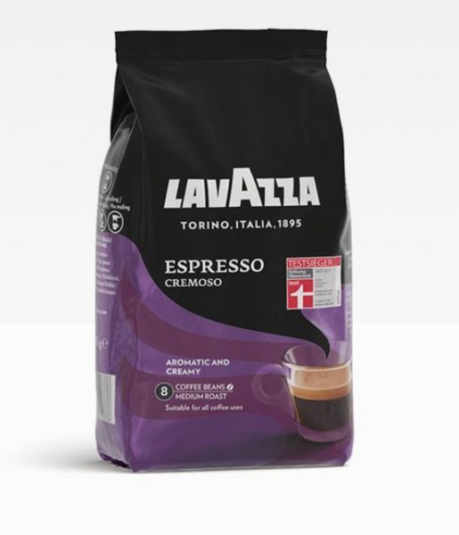 Зерновой кофе Lavazza Espresso Cremoso 100% арабика 1000 грамм 202436 фото