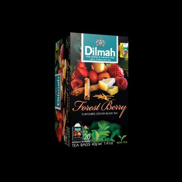 Чай черный Dilmah Лісові ягоди 20х1.5г*12 156012 фото