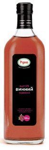 Уксус винный "Красный" 6% Руна 0,5 л стеклянная банка 602002 фото