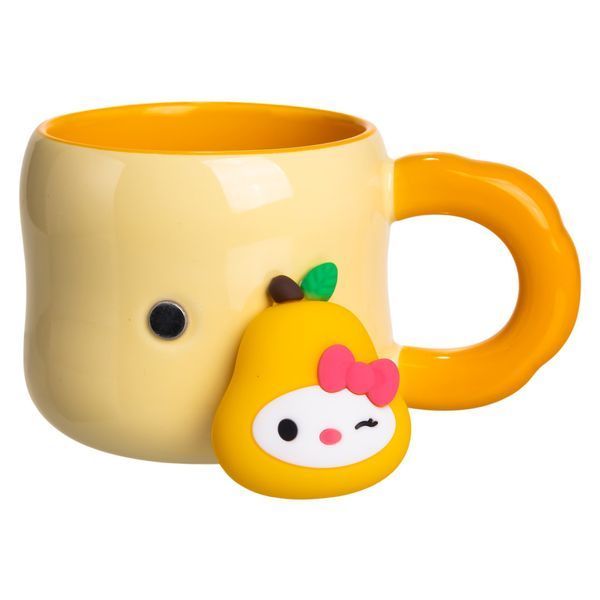 Чашка фарфоровая с магнитом Sanrio 400 (мл) подарочная кружка прикольная чашка для детей на подарок Бежевый FM-37A FM-37A фото