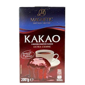 Какао-порошок Magnetic Extra 200 грамів 352006 фото