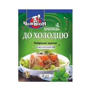 Приправа для холодца с желатином Чемпион 20 грамм 501141 фото