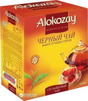 Чай Алокозай СТС чорний гранульований 250 грамів 129027 фото