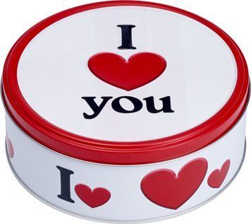 Святкове печиво I Love You Jacobsens Bakery Данія 150 г в жерстяній банці 308003 фото